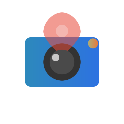 Geotag video camera icon