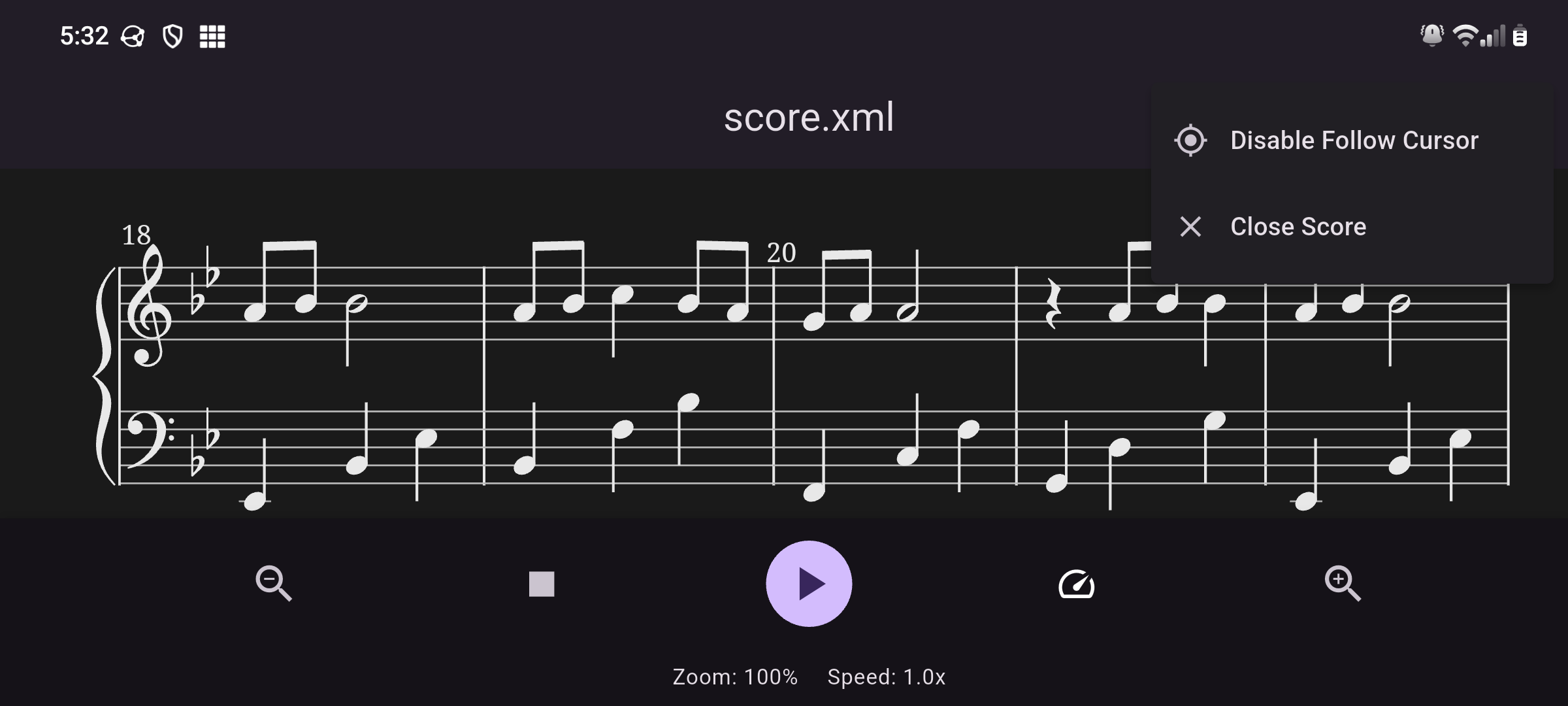 Musicore screenshot 4