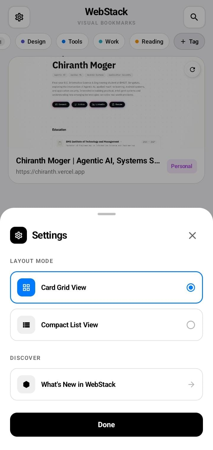 WebStack screenshot 3