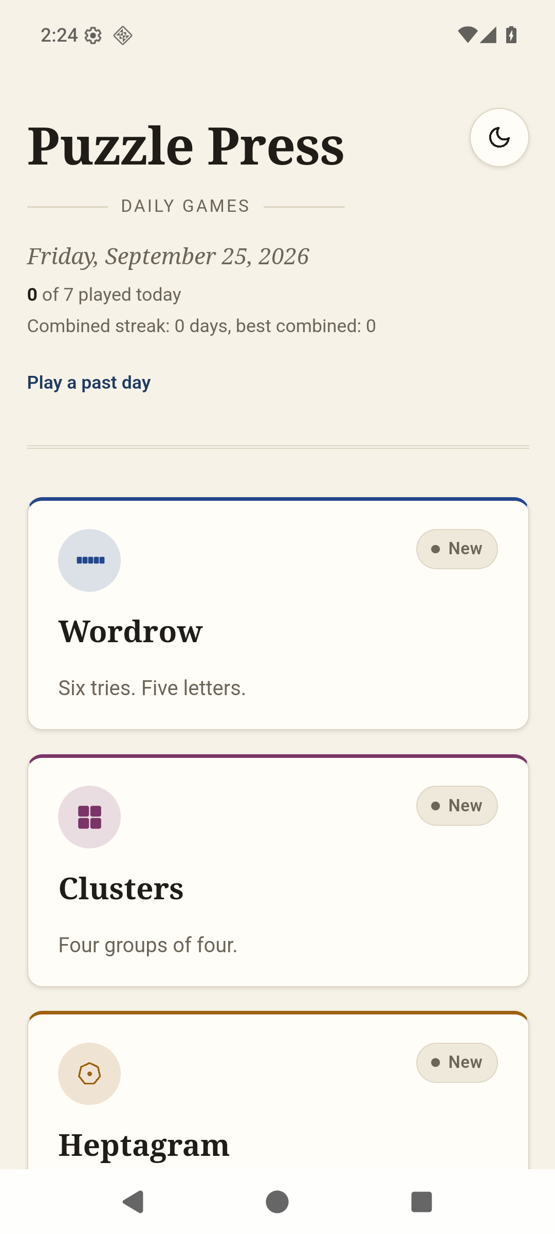 Puzzle Press screenshot 1