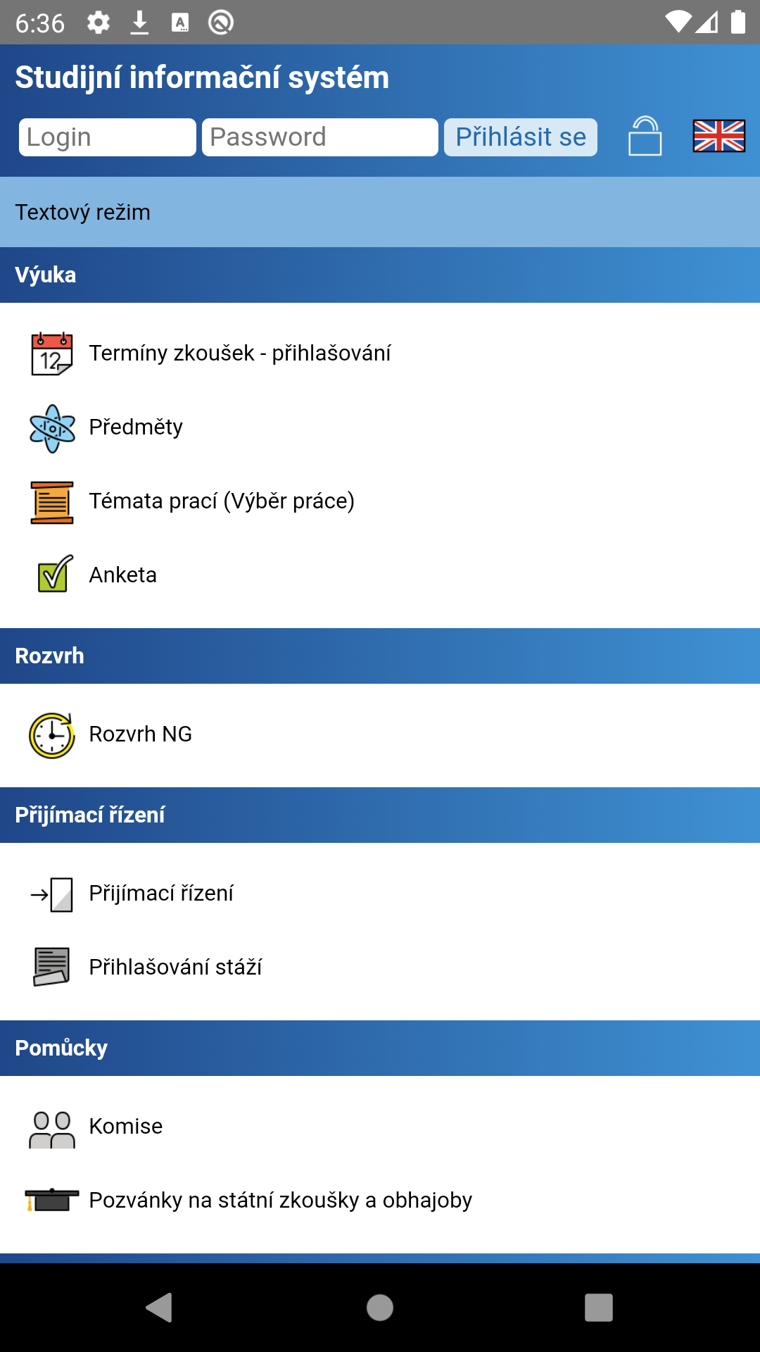 SIS screenshot 1
