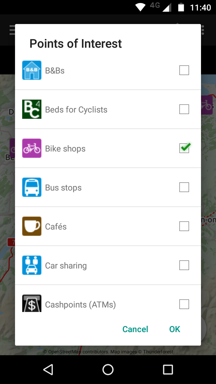CycleStreets screenshot 7