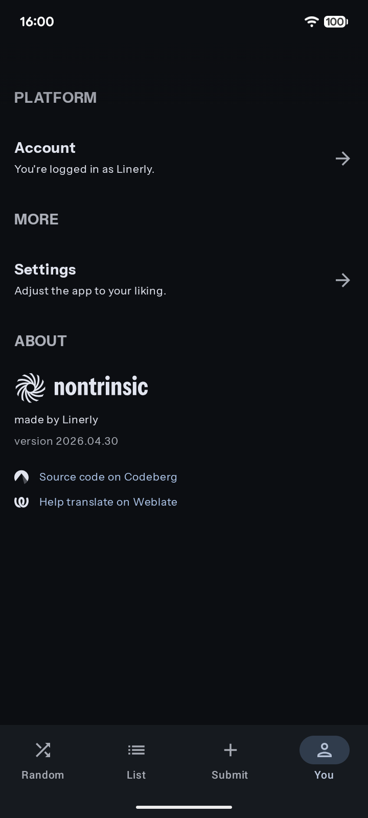 Nontrinsic screenshot 5