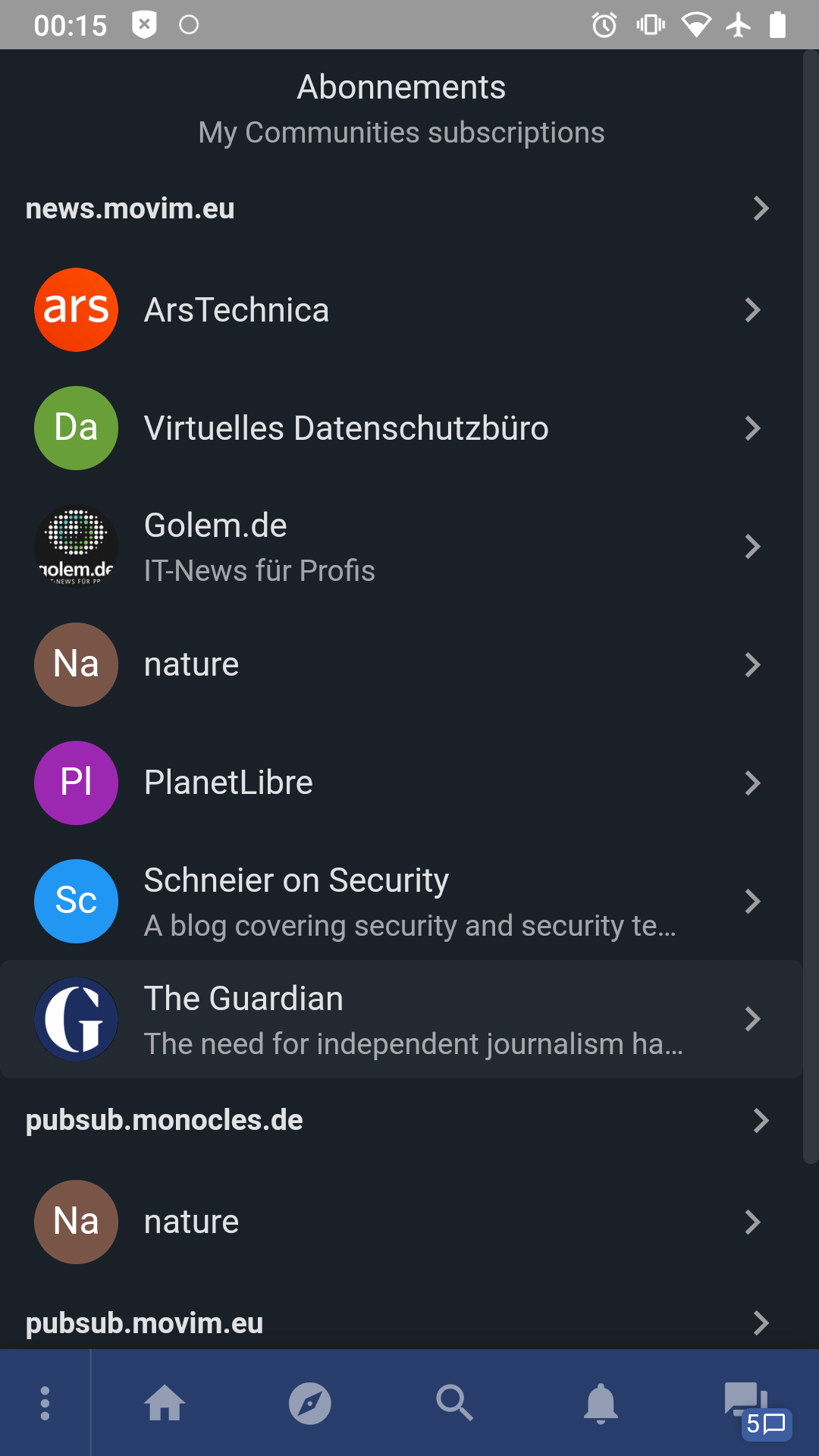 monocles social screenshot 4