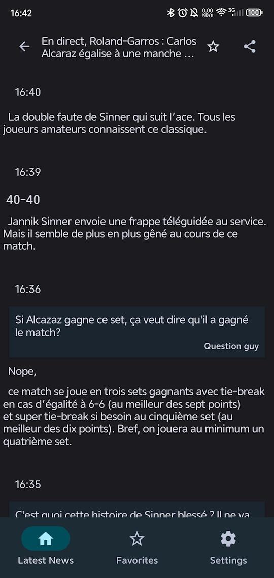 LeMondeRssReader screenshot 3