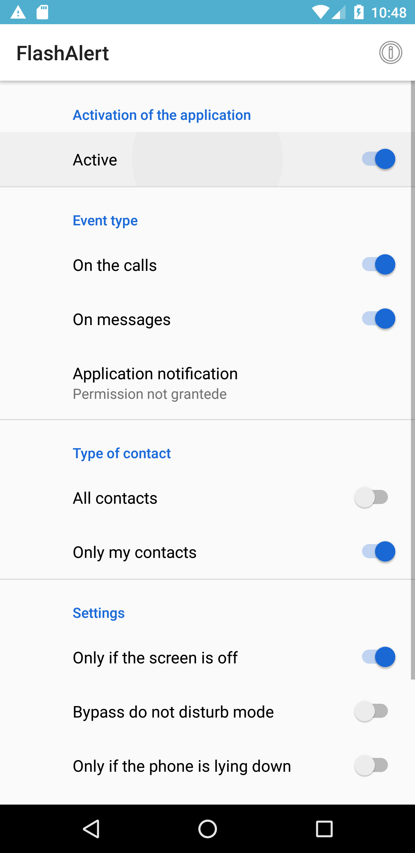 Flash Alert (Calls & SMS) screenshot 8