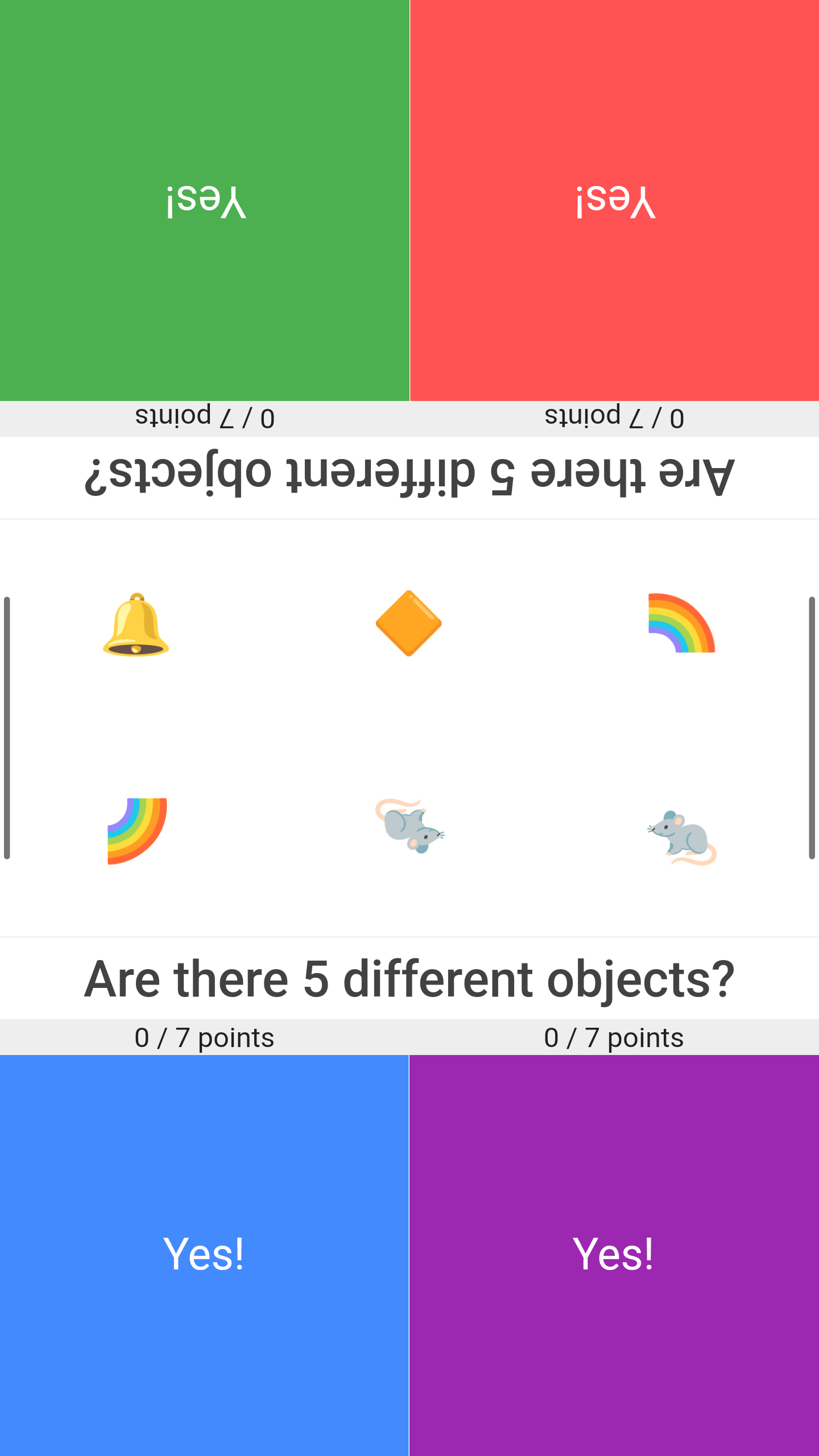 Quinb: 4 players reaction game screenshot 4