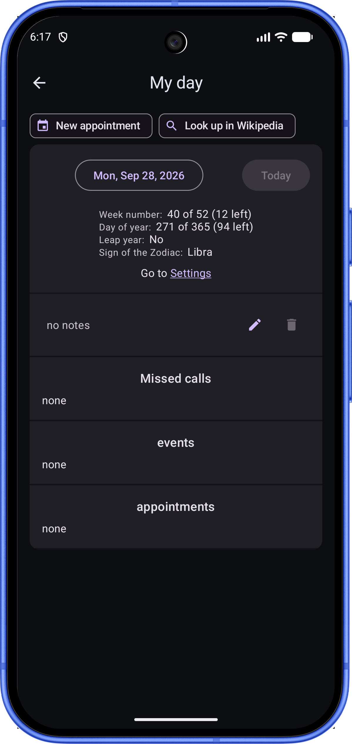 TKWeek screenshot 3