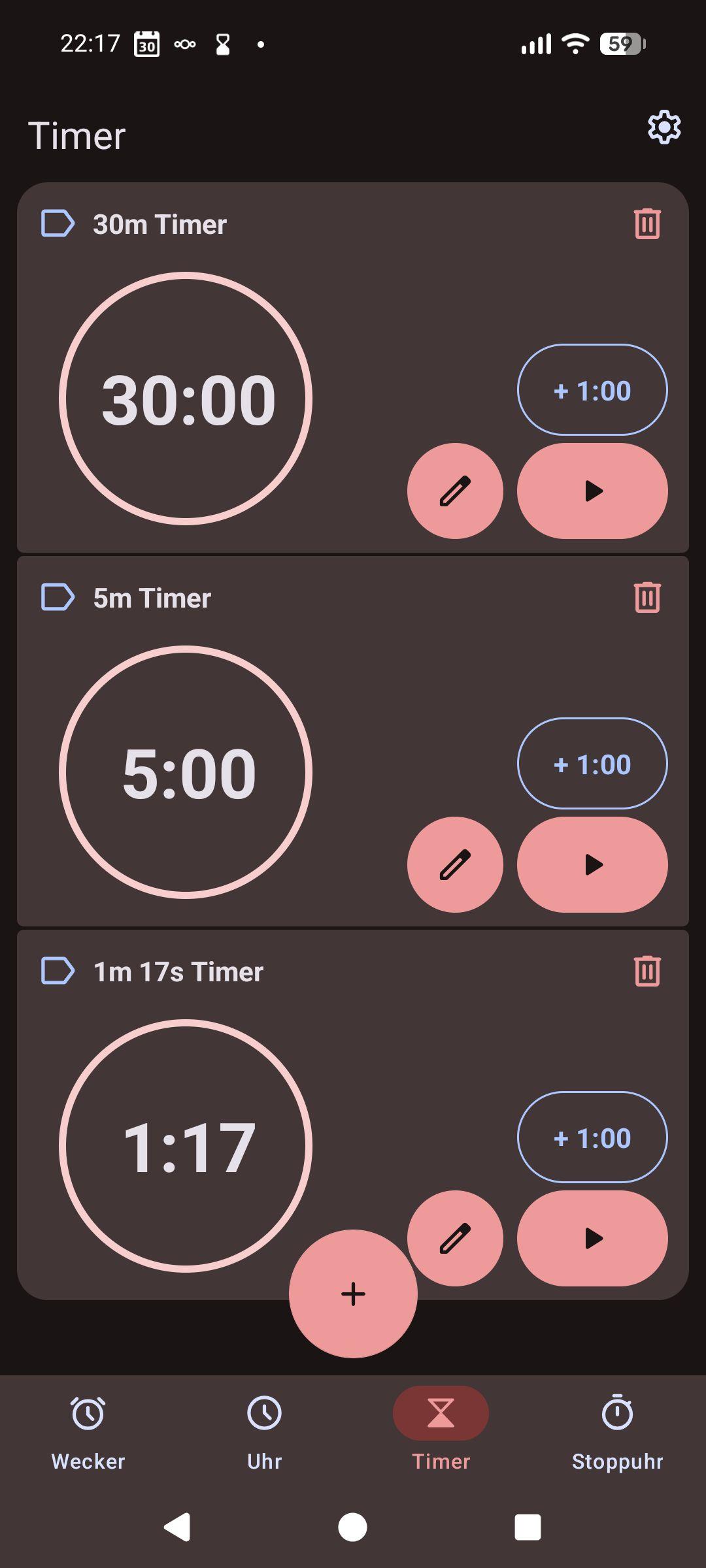 AlarmClock Deluxe (Wecker, Uhr, Timer, Stoppuhr) screenshot 5