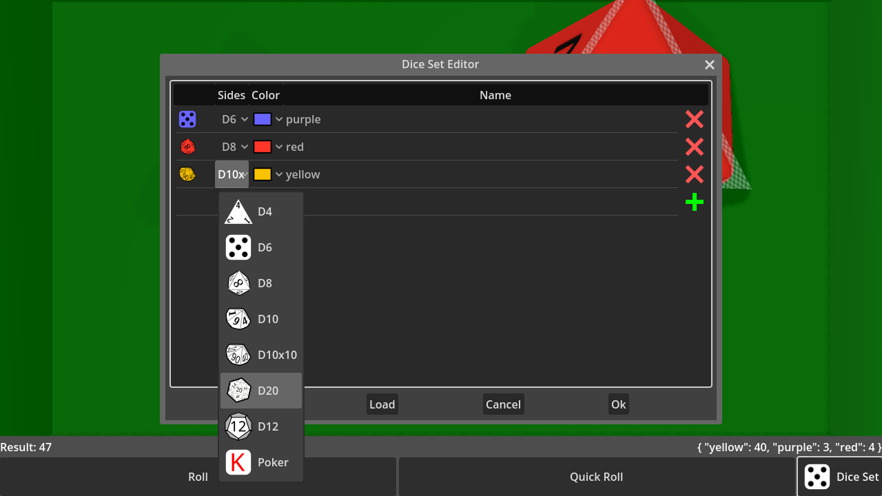 Godot Dice Roller screenshot 3