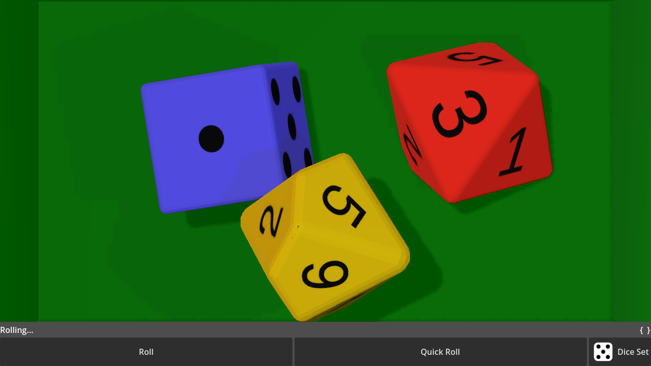 Godot Dice Roller screenshot 4