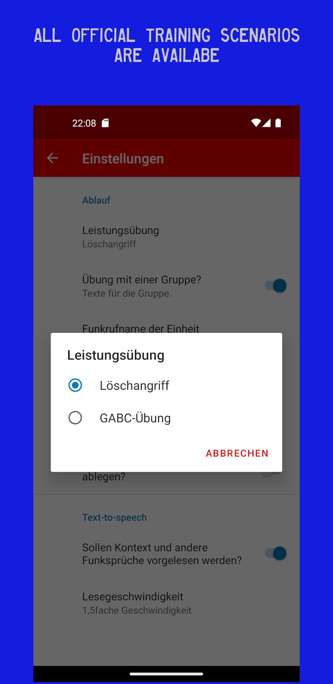Competition Radio Trainer HFLÜ screenshot 5