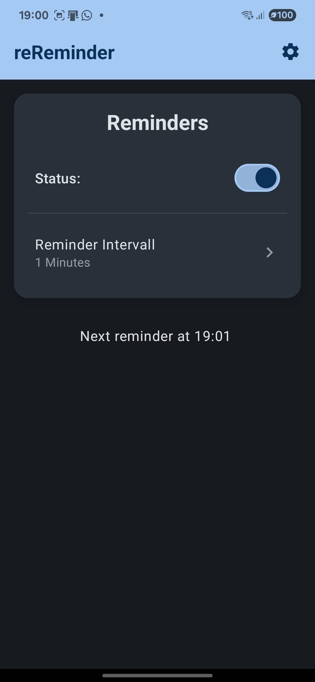 reReminder screenshot 1