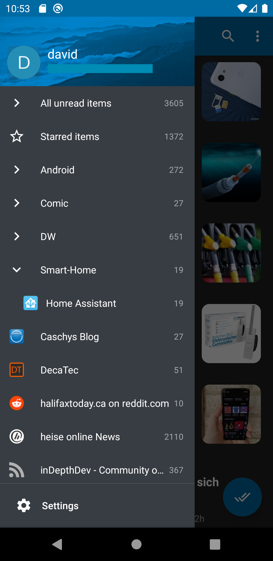 Nextcloud News screenshot 9