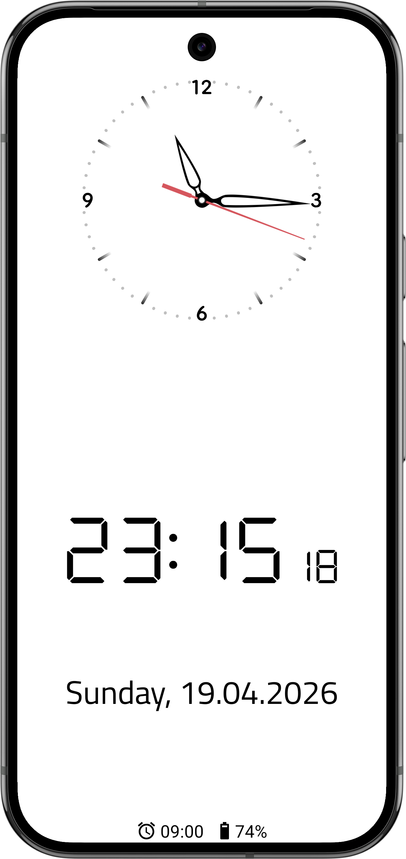Clock Screensaver & Widget screenshot 7