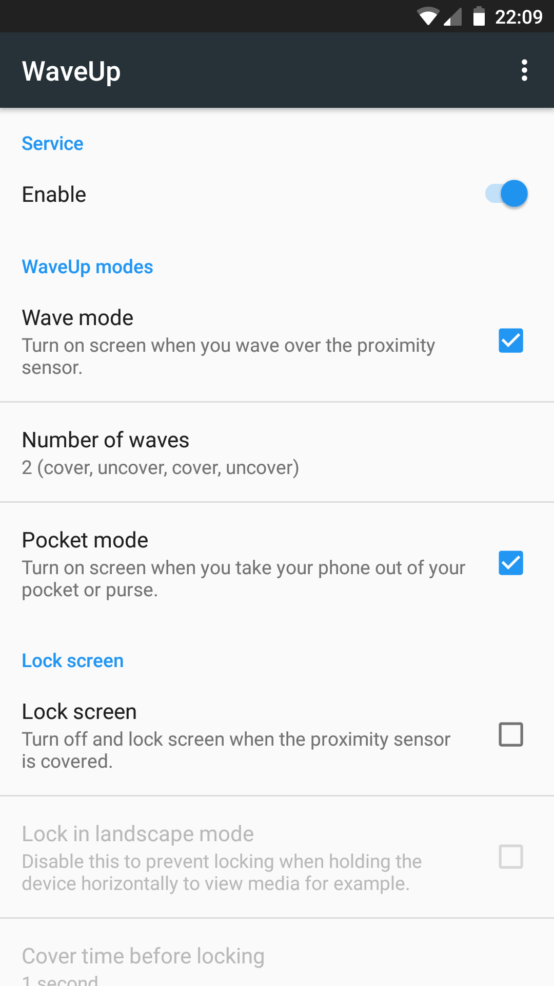 WaveUp screenshot 1