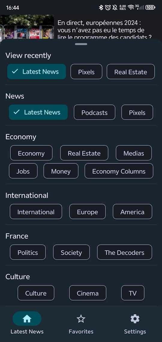 LeMondeRssReader screenshot 5