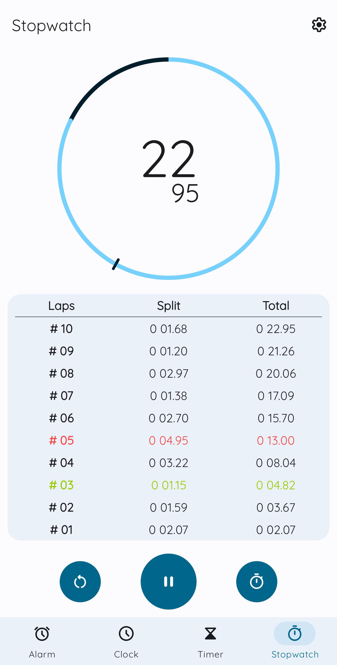 AlarmClock Deluxe (Wecker, Uhr, Timer, Stoppuhr) screenshot 18