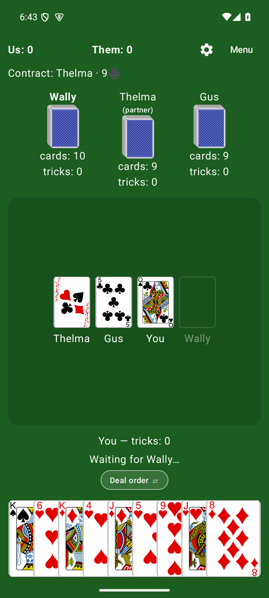 500 - Multiplayer card game screenshot 3