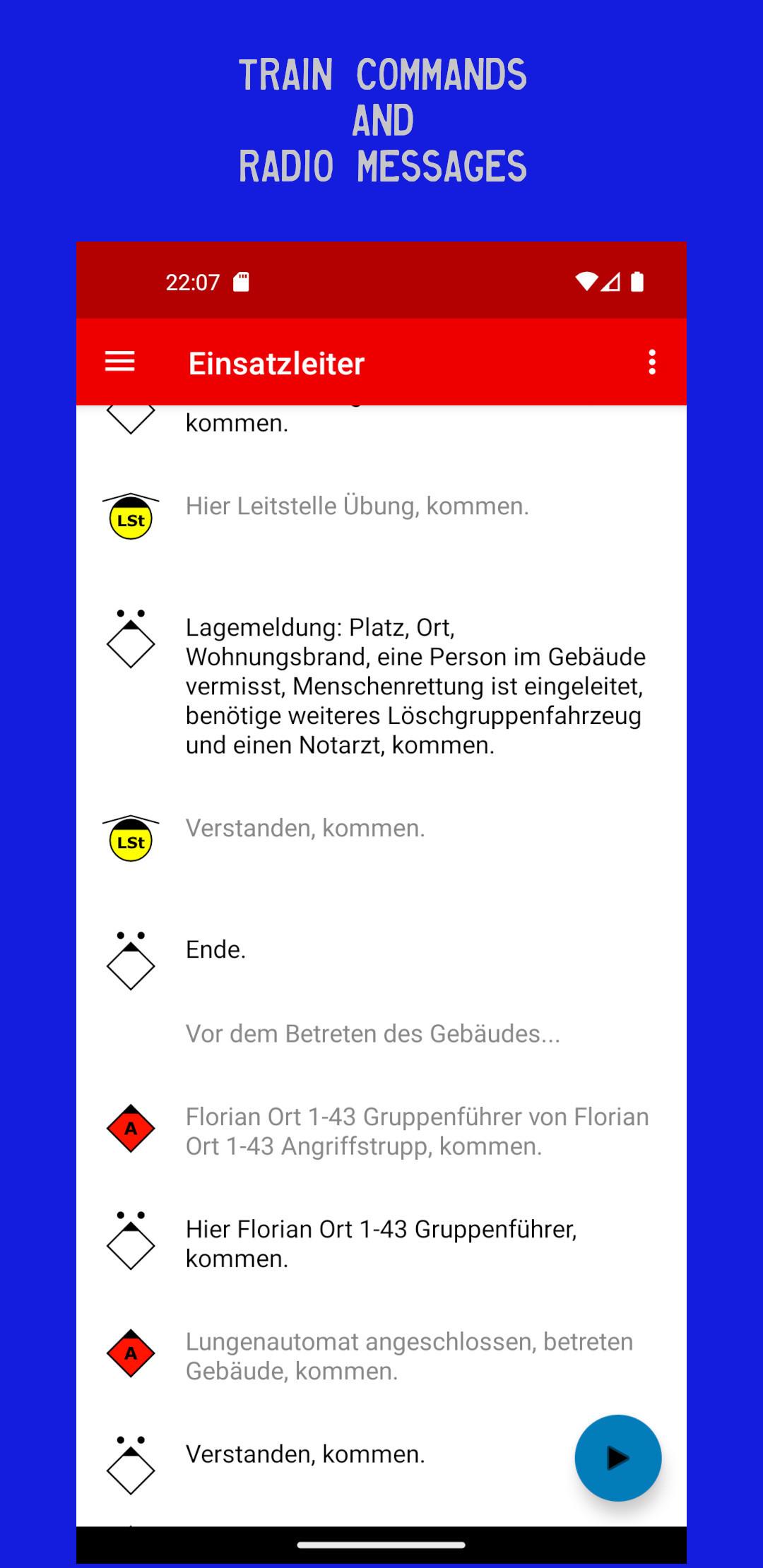 Competition Radio Trainer HFLÜ screenshot 1