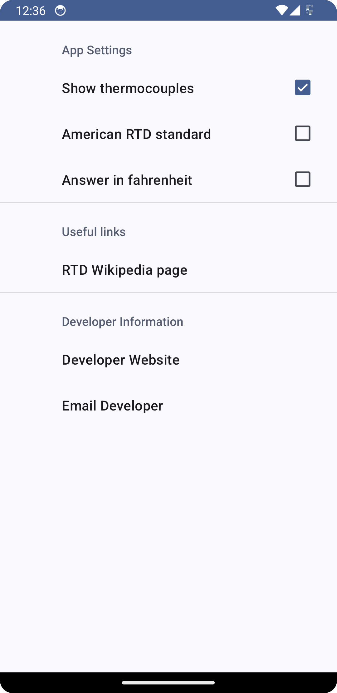 Retherm screenshot 3