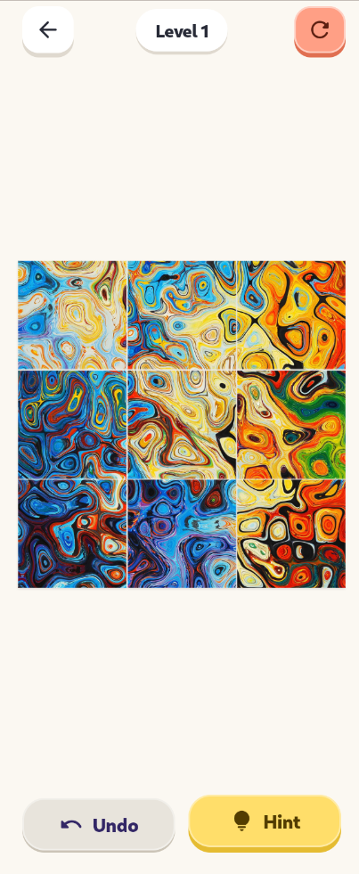 Jigsaw Solitaire screenshot 2
