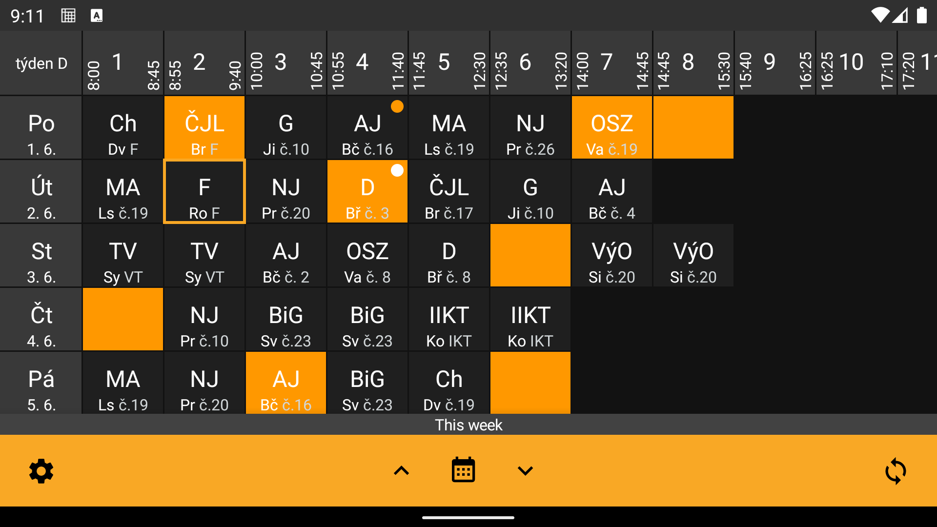 Better Schedule (Bakaláři) screenshot 7