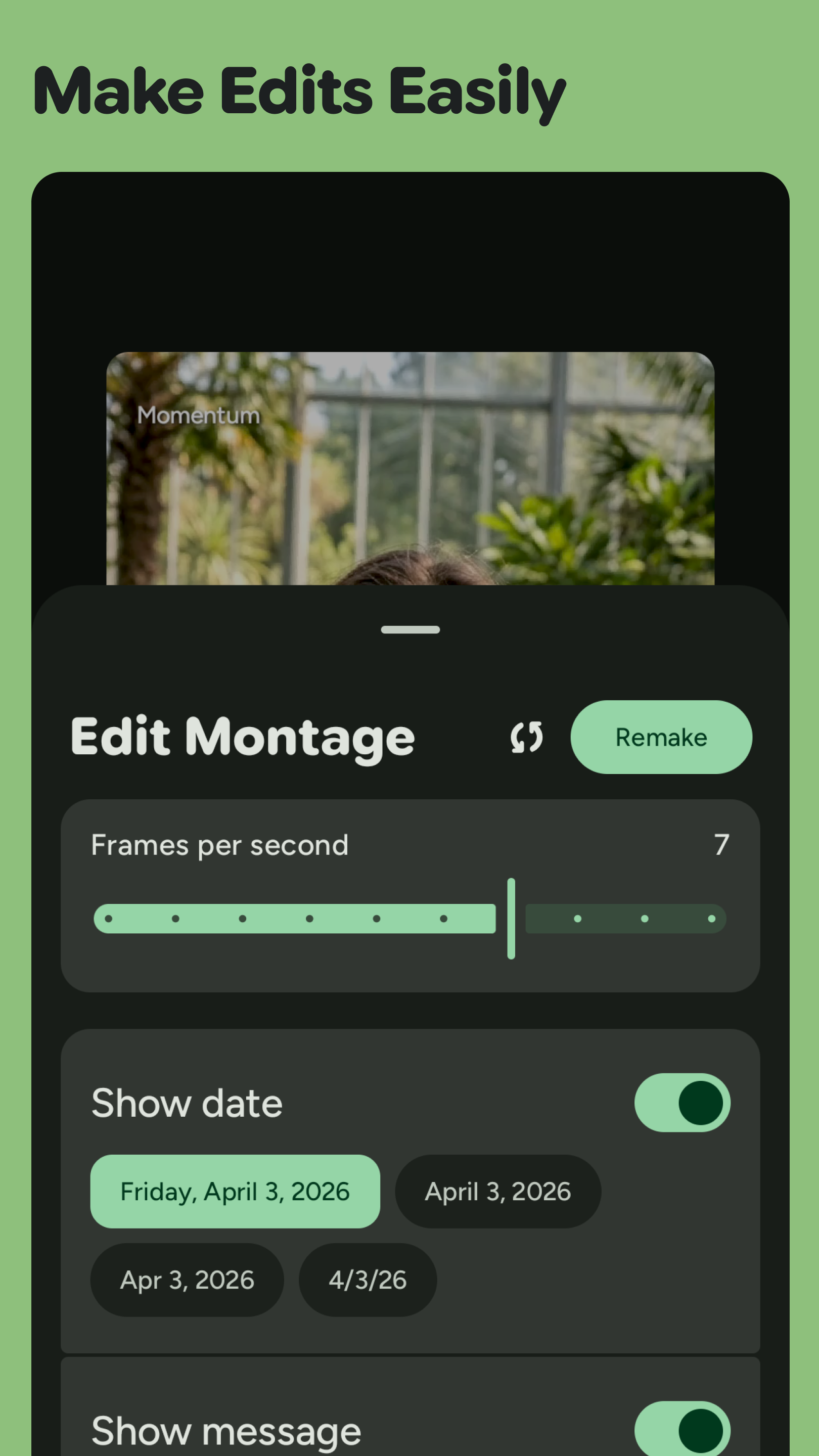 Momentum screenshot 4