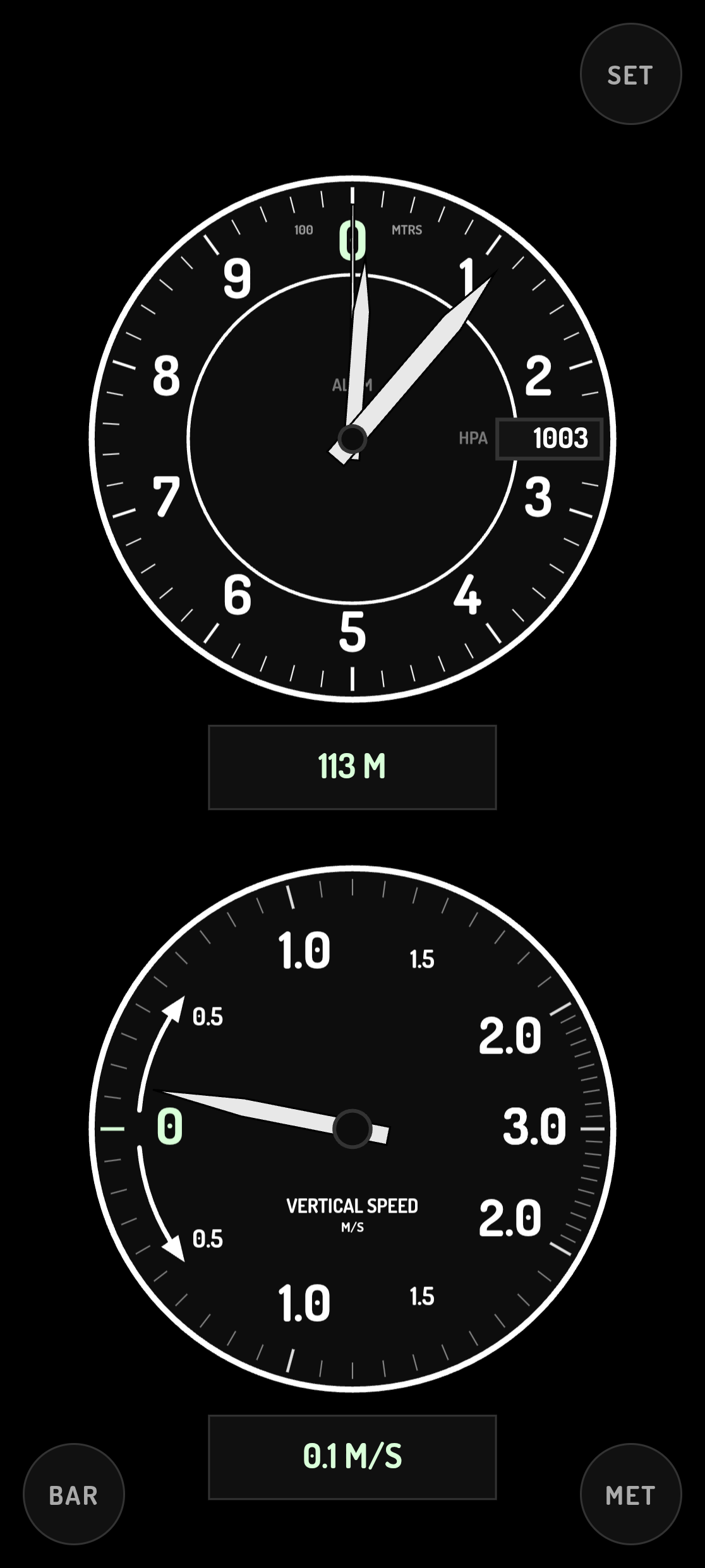 Vario screenshot 1