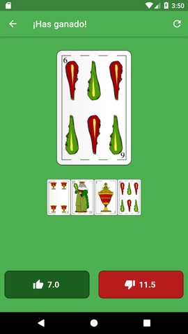 Siete y media screenshot 3