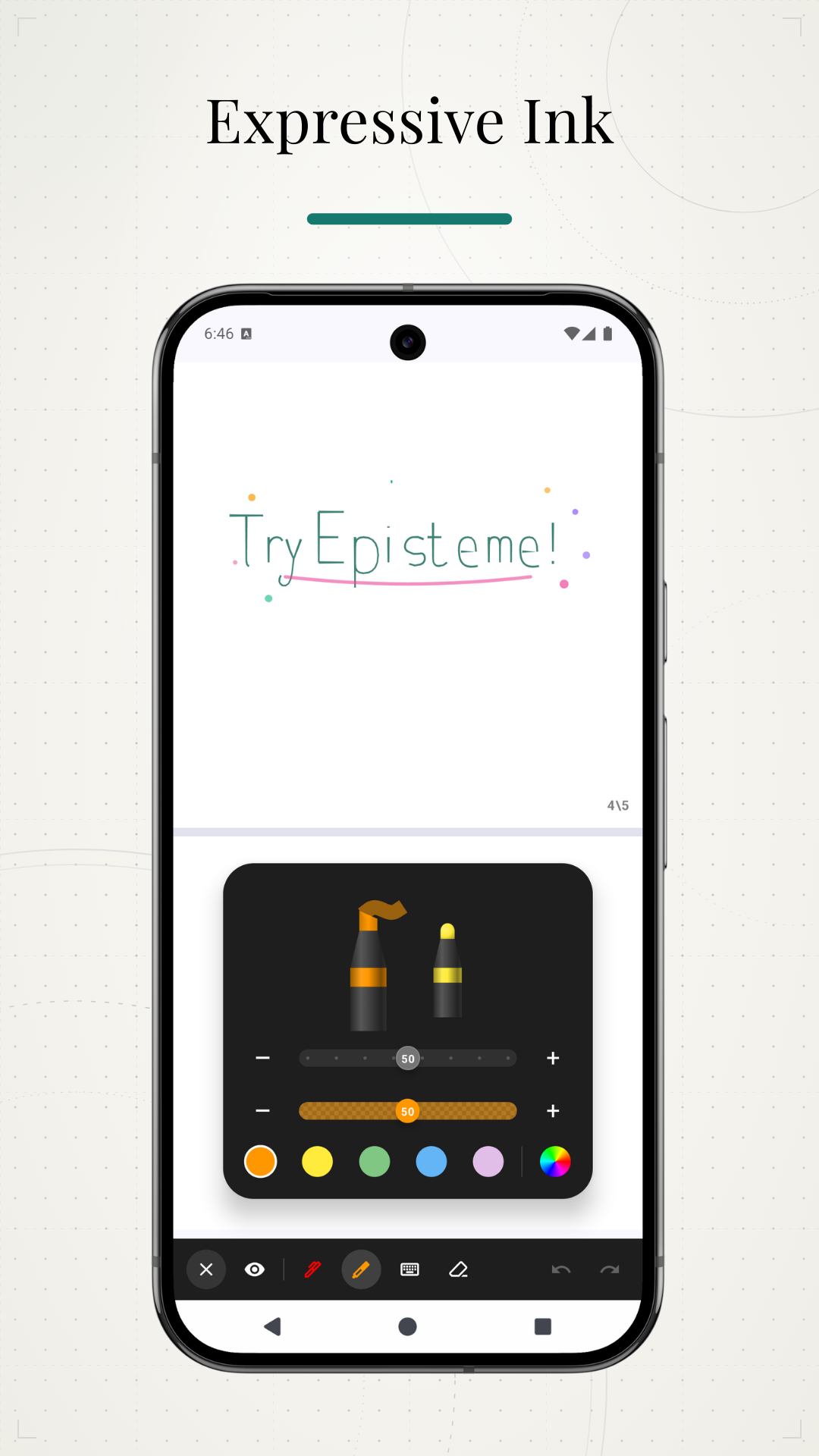 Episteme Reader screenshot 1