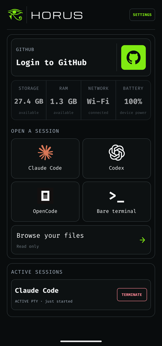 Horus screenshot 11