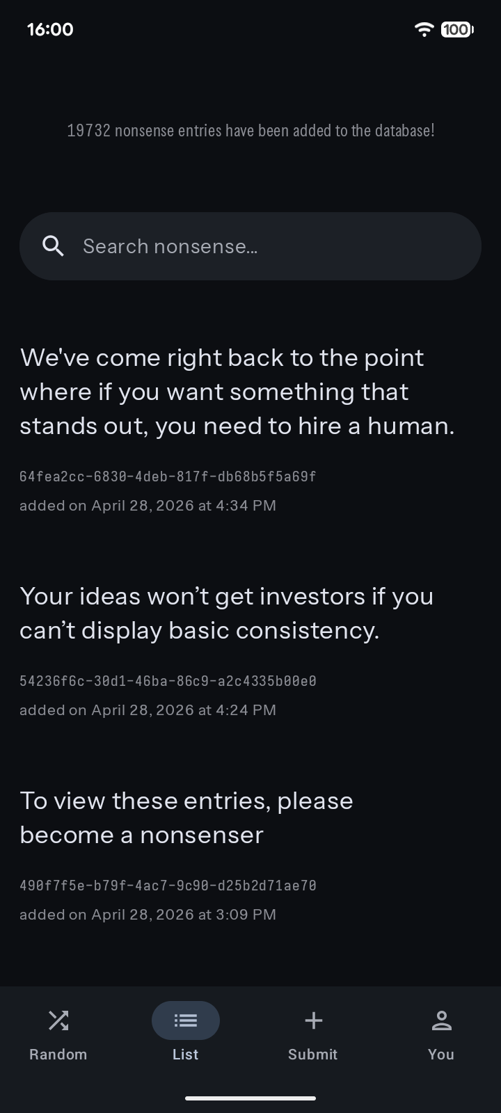 Nontrinsic screenshot 2