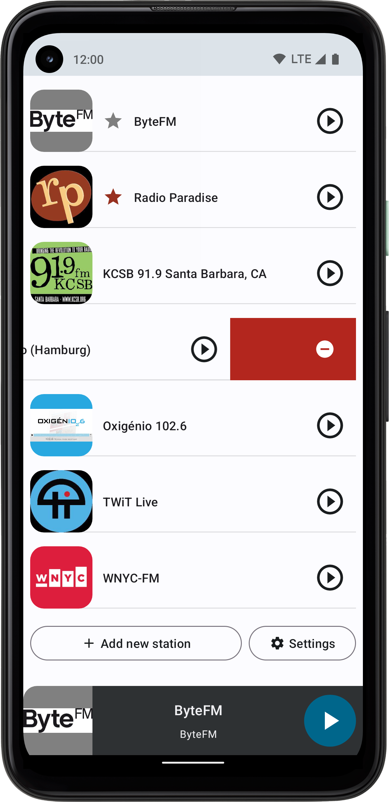 Transistor - Simple Radio App screenshot 13