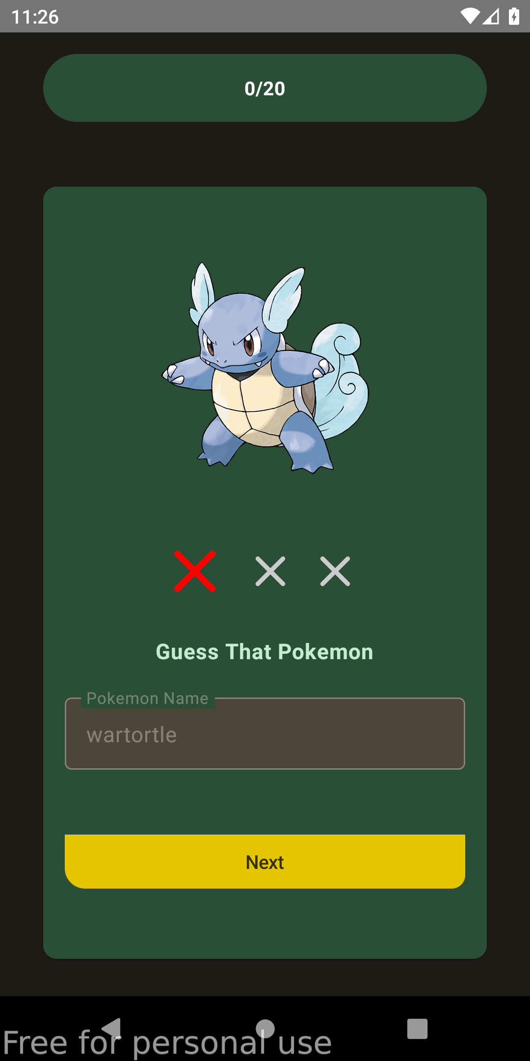 GuessThatPokemon screenshot 4