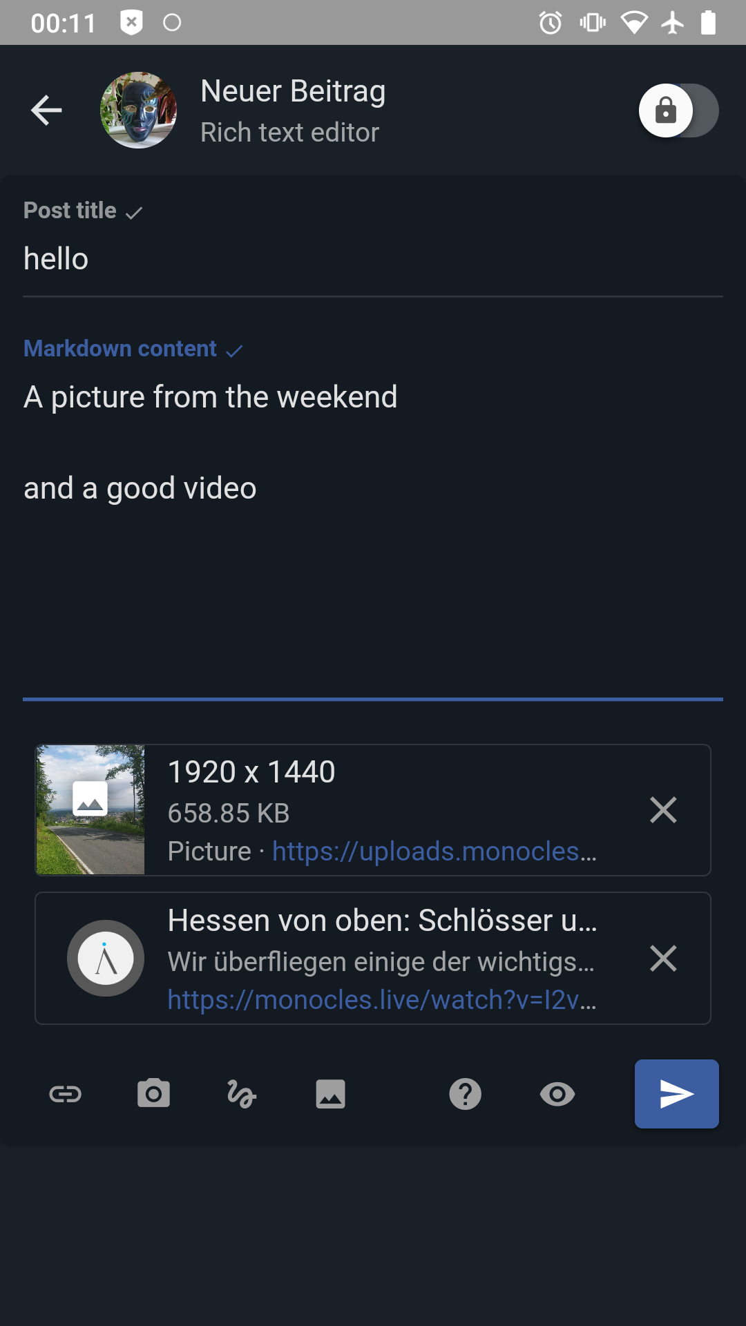 monocles social screenshot 2
