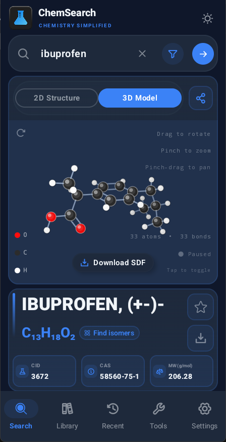 ChemSearch screenshot 6
