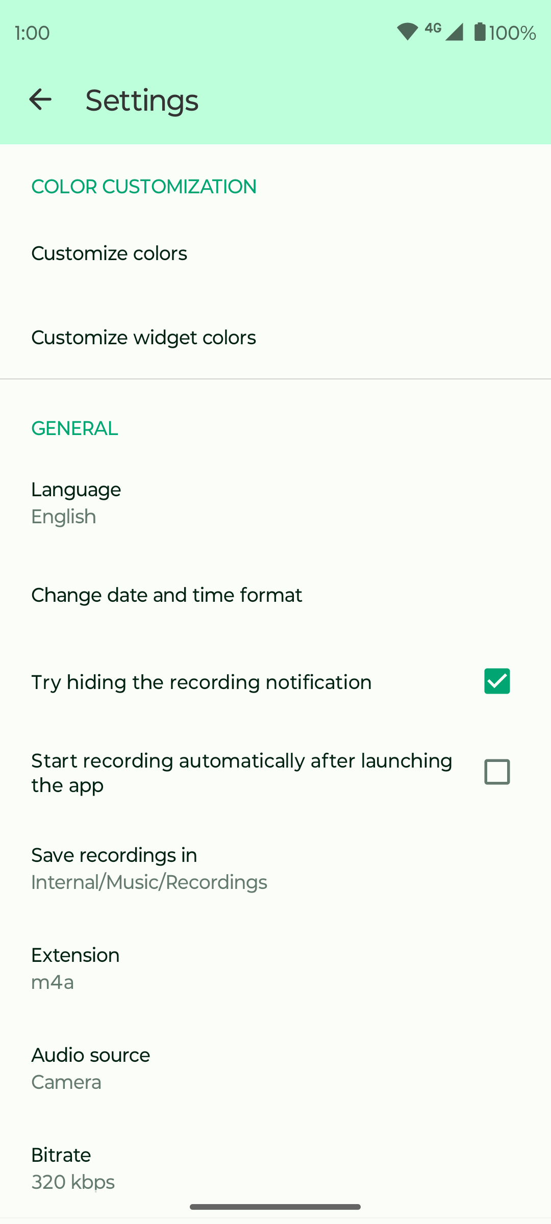 Fossify Voice Recorder Beta screenshot 3