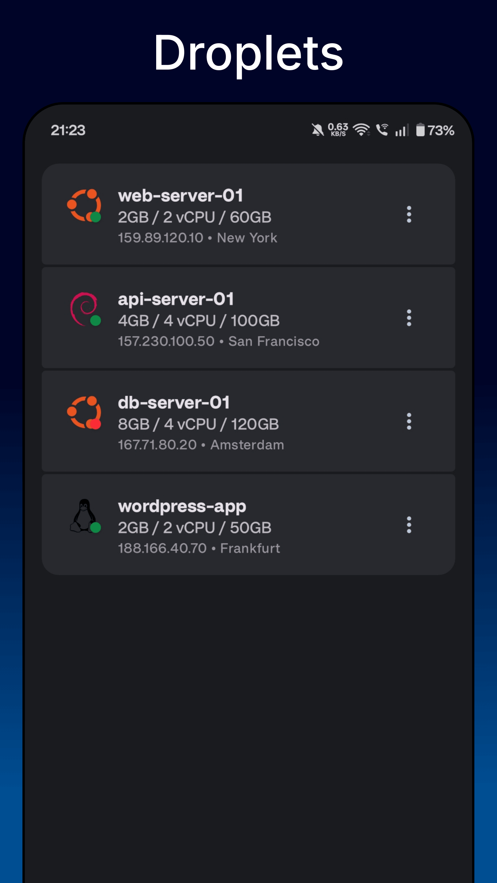 OceanNex for DigitalOcean screenshot 3
