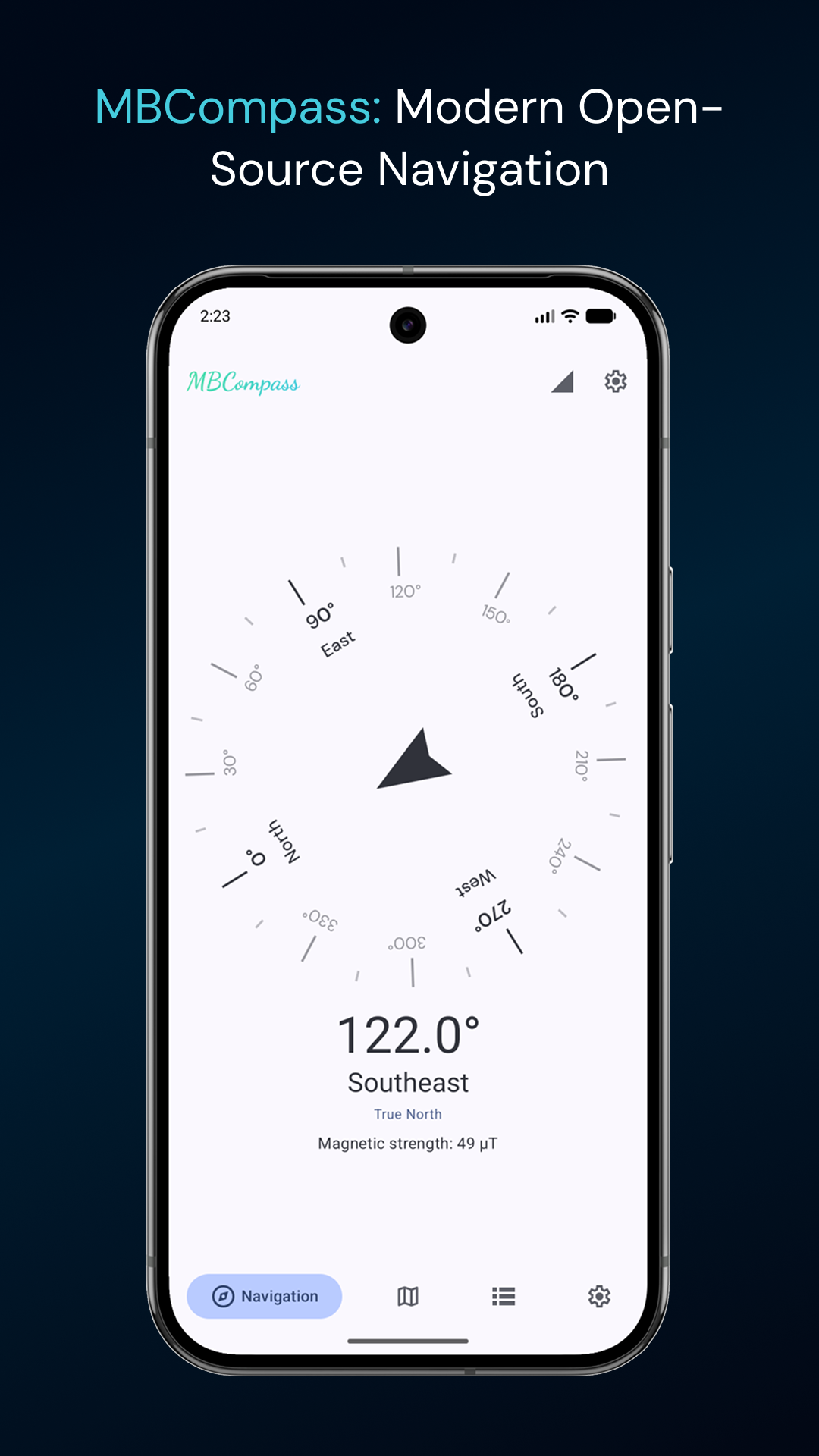 MBCompass screenshot 1