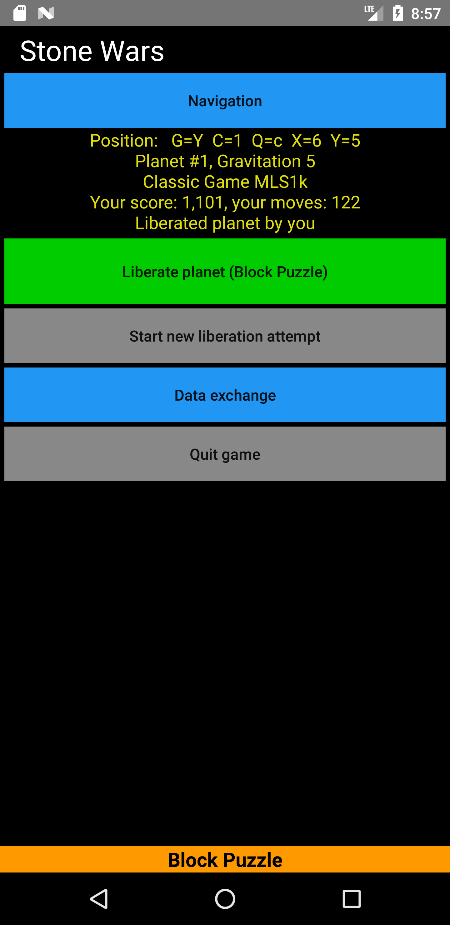 Block Puzzle Stone Wars screenshot 4