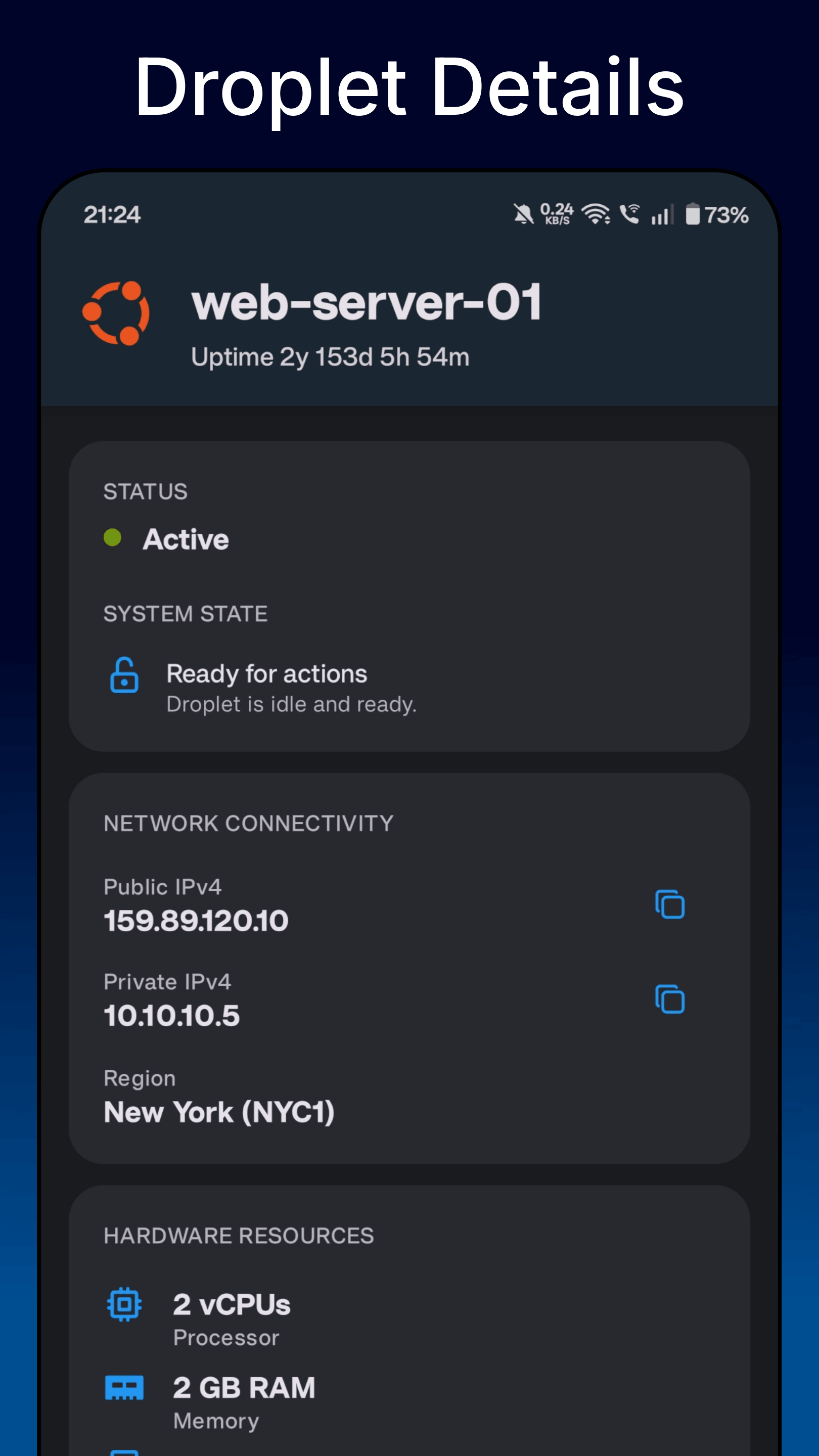 OceanNex for DigitalOcean screenshot 4
