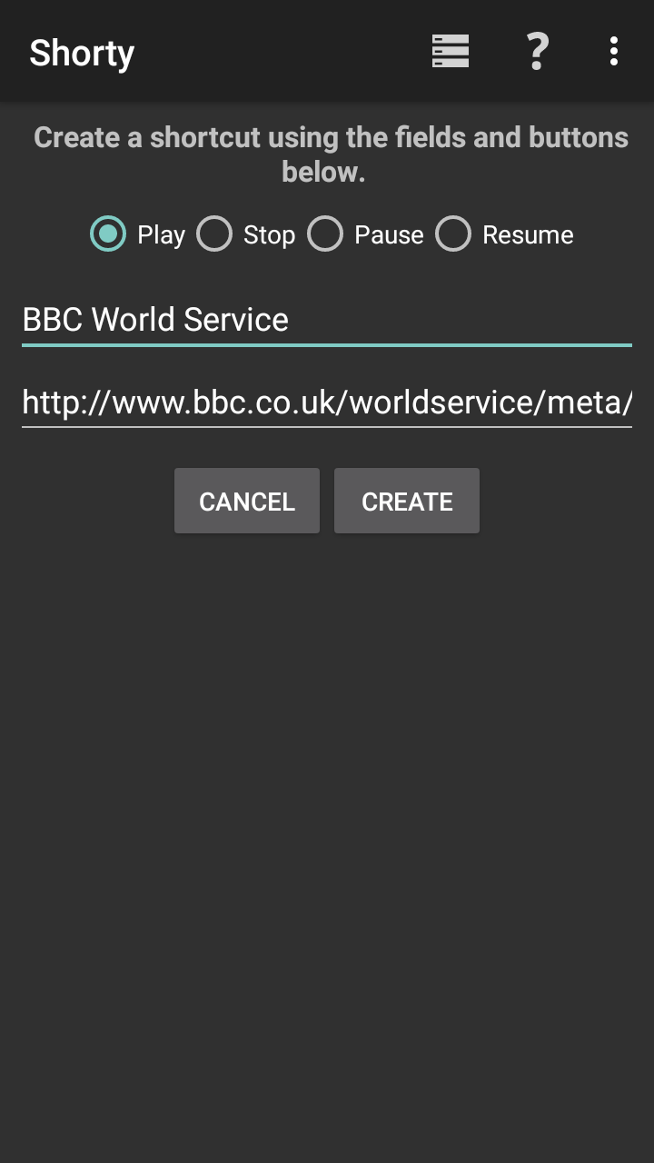Shorty screenshot 1