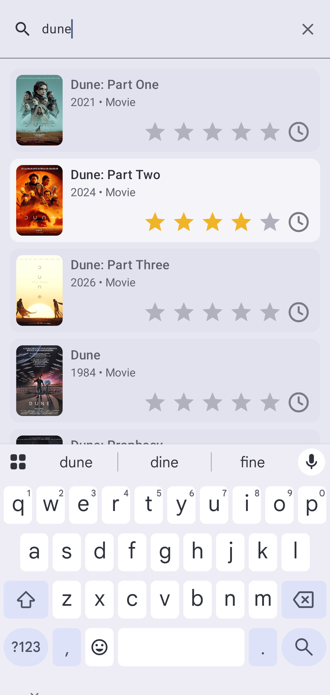Seenema: Movie Tracker screenshot 5