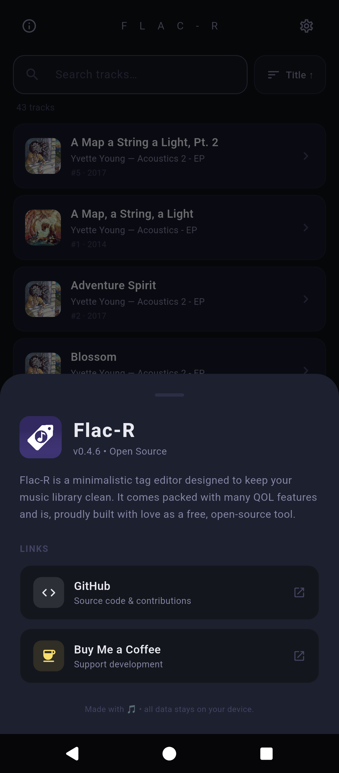 Flac-R screenshot 6