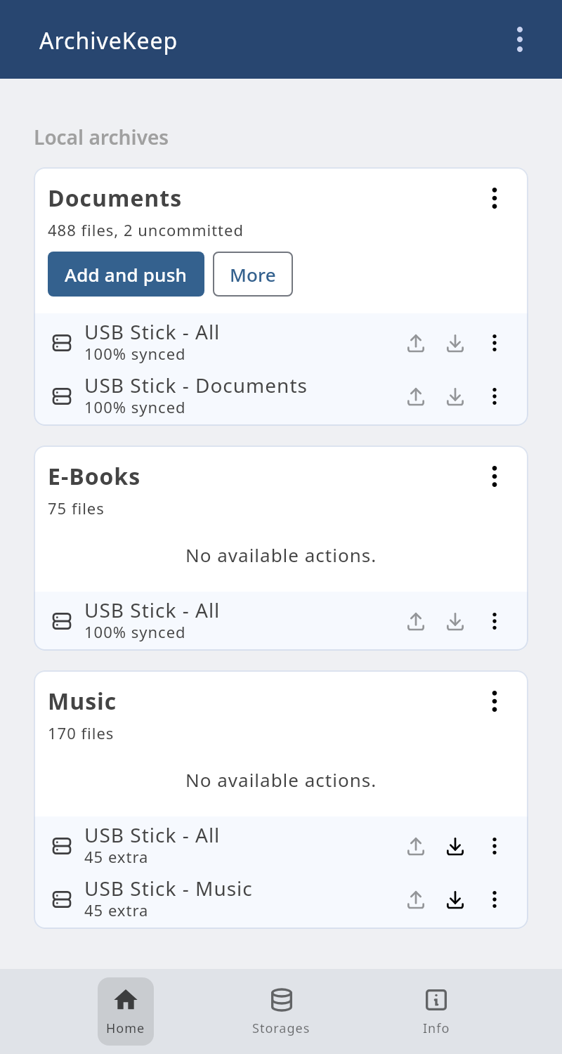 ArchiveKeep screenshot 1