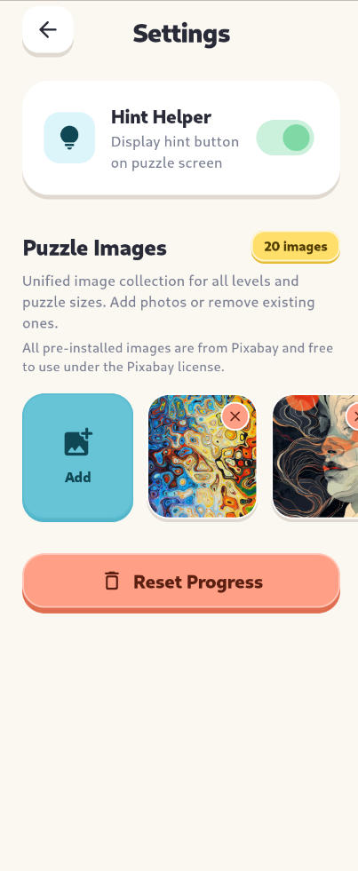 Jigsaw Solitaire screenshot 3