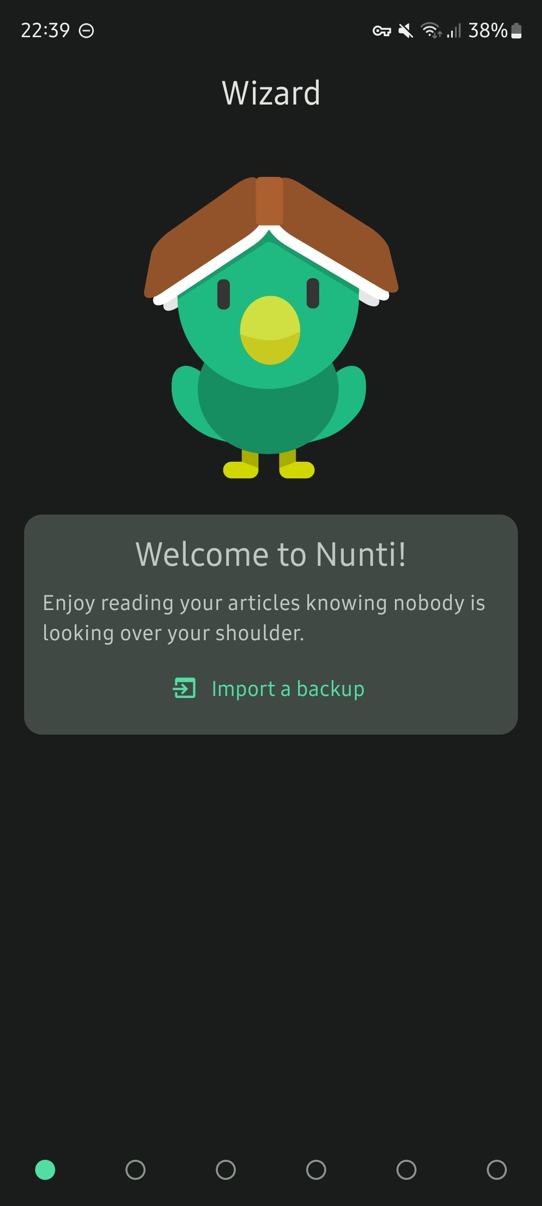 Nunti screenshot 1