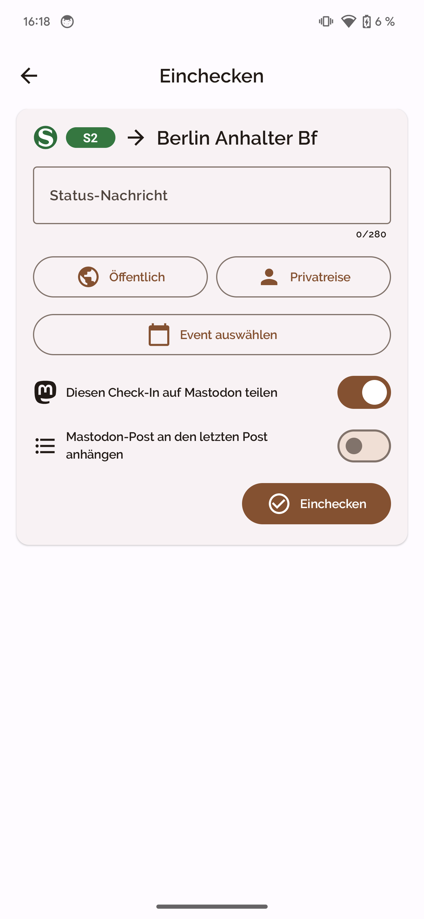 Träwelldroid screenshot 3