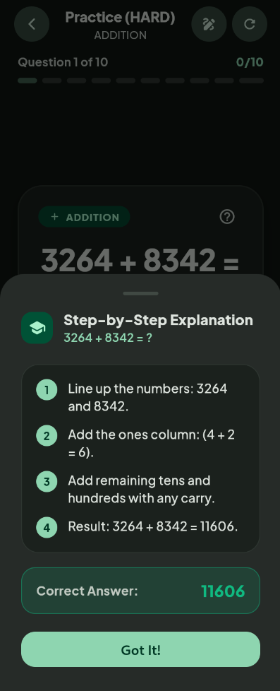 Learn Math screenshot 3